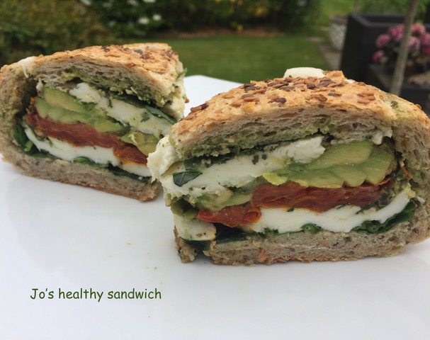 Jos healthy sandwich